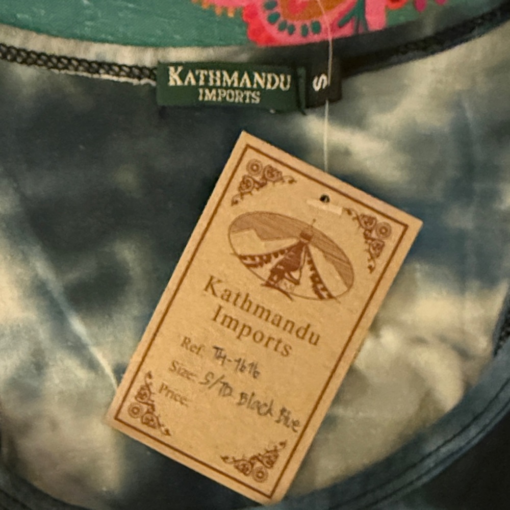 NWT Mystical Graphic Tie-Dye Tank Top/tunic length - Picture 3 of 4